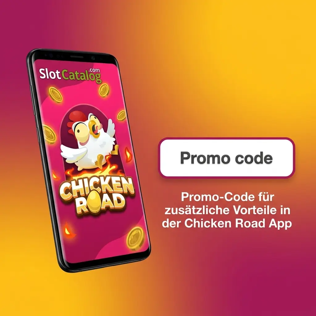 Promo-Code für zusätzliche Boni bei Registrierung oder Einzahlung in der Chicken Road App